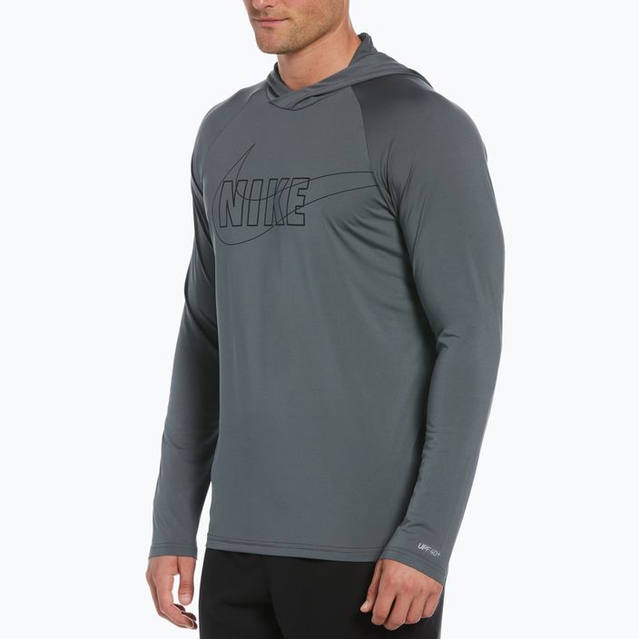 Bluza męska Nike Outline Logo iron grey 8