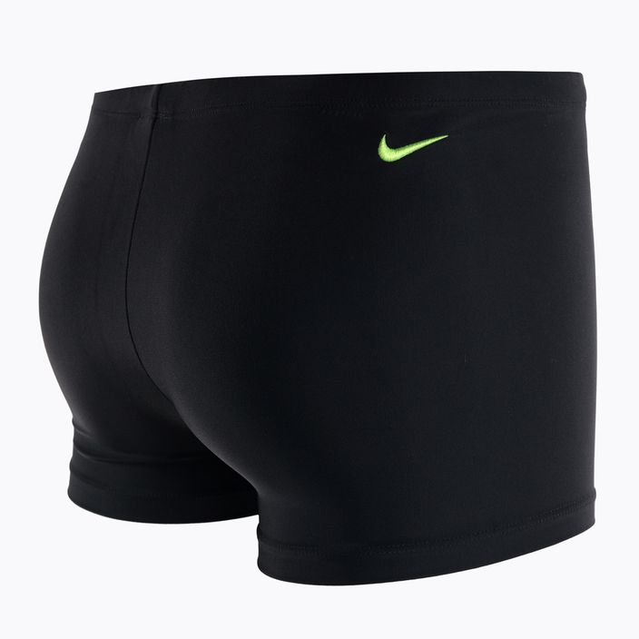 Bokserki kąpielowe męskie Nike Reflect Logo Square Leg black 4