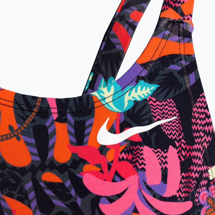 Strój pływacki jednoczęściowy damski Nike Multiple Print Fastback hyper pink 3