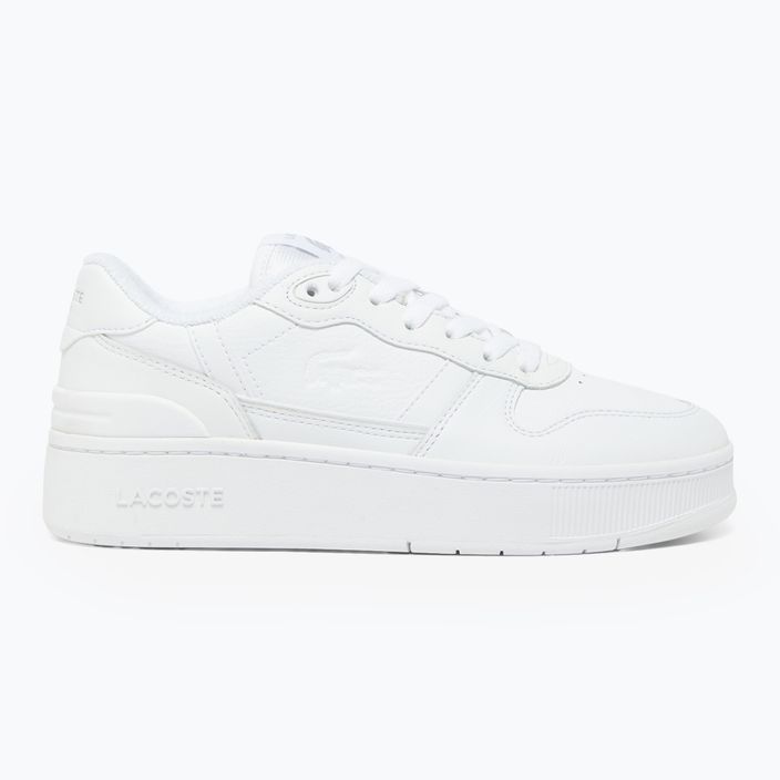 Buty damskie Lacoste T-Clip Platform white