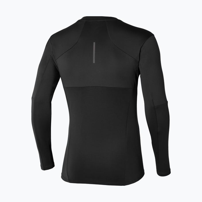 Longsleeve do biegania męski Mizuno Thermal Charge Breath Thermo black 2