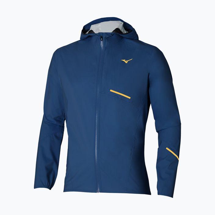 Kurtka do biegania męska Mizuno Waterproof 20K ER estate blue