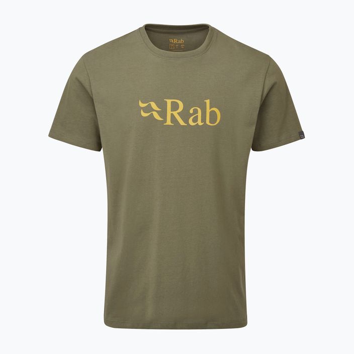 Koszulka męska Rab Stance Logo light khaki 4