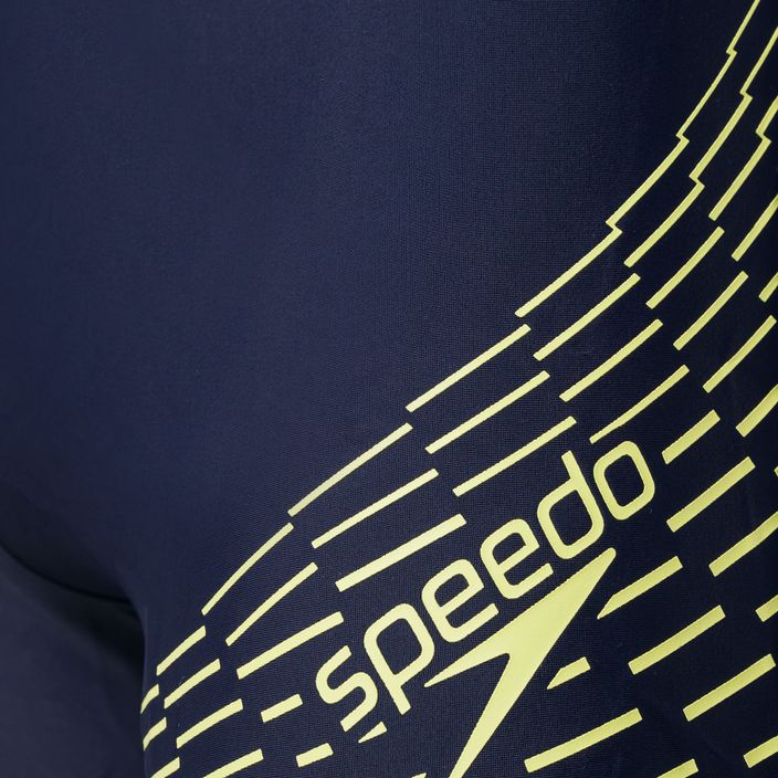 Bokserki kąpielowe męskie Speedo Medley Logo true navy/spritz 3