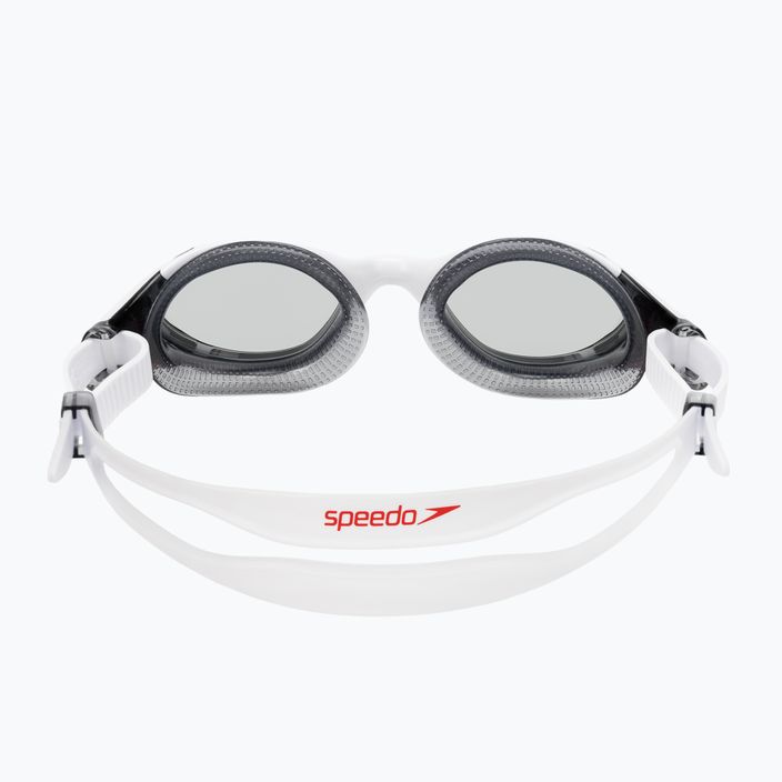 Okulary do pływania Speedo Biofuse 2.0 white/red/light smoke 5