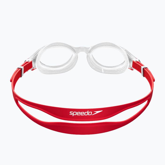 Okulary do pływania Speedo Biofuse 2.0 fed red/silver/clear 8