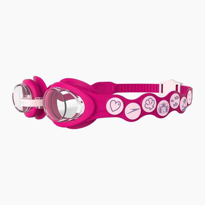 Okulary do pływania dziecięce Speedo Infant Spot blossom/electric pink/clear 2