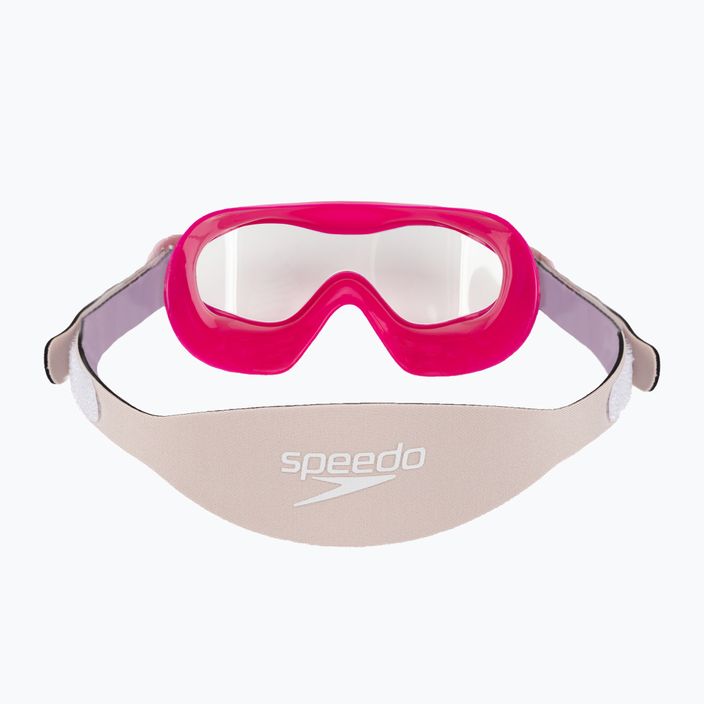 Maska do pływania dziecięca Speedo Sea Squad Mask Jr electric pink/miami lilac/blossom/clear 5