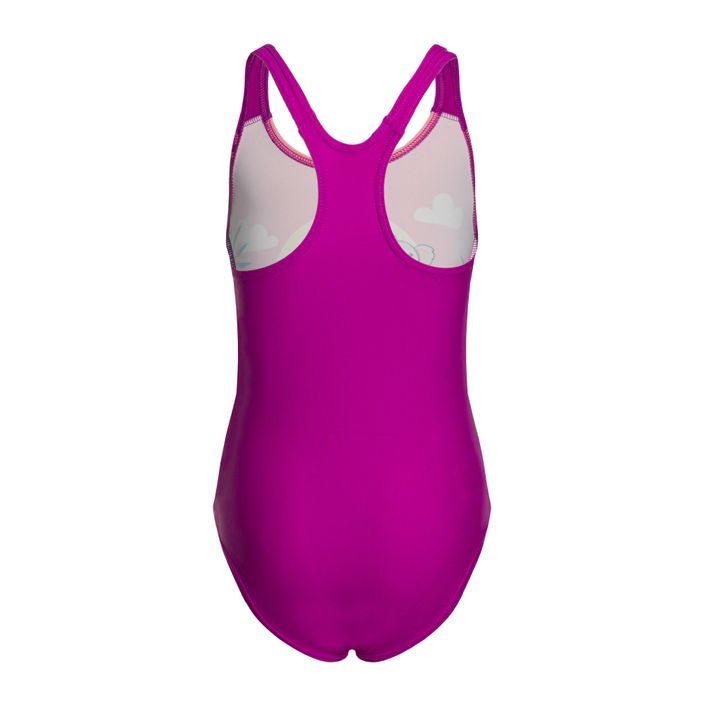 Strój pływacki jednoczęściowy dziecięcy Speedo Digital Printed Swimsuit sweet taro/azure/turquoise 2
