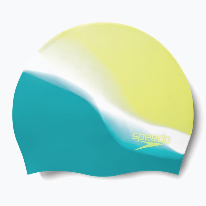 Czepek pływacki dziecięcy Speedo Multi Colour Silicone Junior spritz/white/aquarium 3