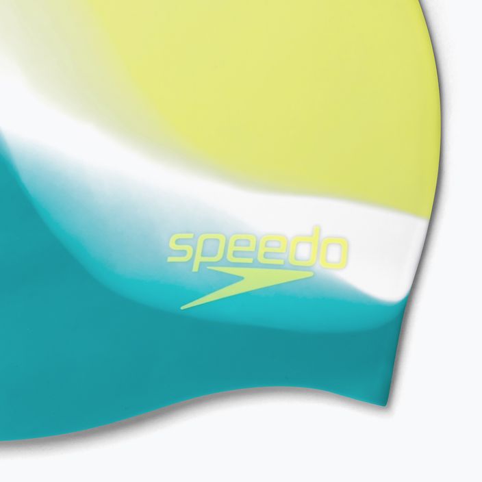 Czepek pływacki dziecięcy Speedo Multi Colour Silicone Junior spritz/white/aquarium 4