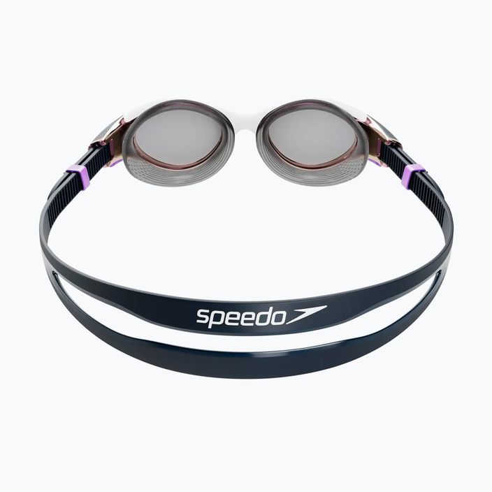 Okulary do pływania Speedo Biofuse 2.0 Mirror white/true navy/sweet purple 3
