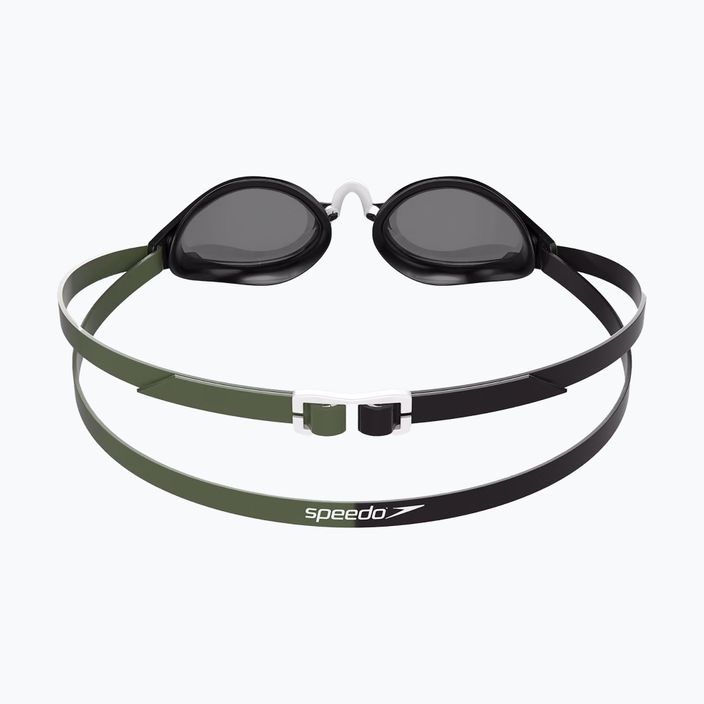 Okulary do pływania Speedo Fastskin Speedsocket 2 Mirror black/country green/smoke 3