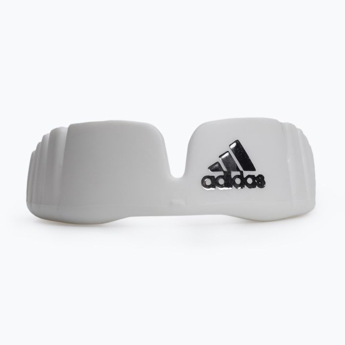 Ochraniacz szczęki adidas pojedynczy OPRO biały ADIBP30 2