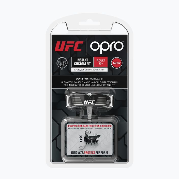 Ochraniacz szczęki Opro UFC Instant Custom Fit czarny 2