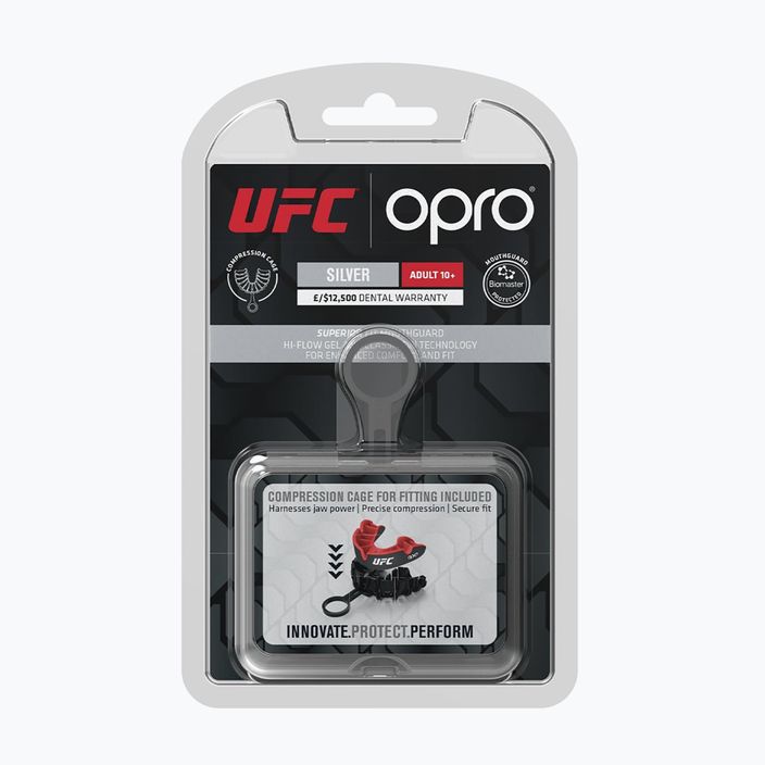 Ochraniacz szczęki Opro UFC Silver GEN2 czarny 2