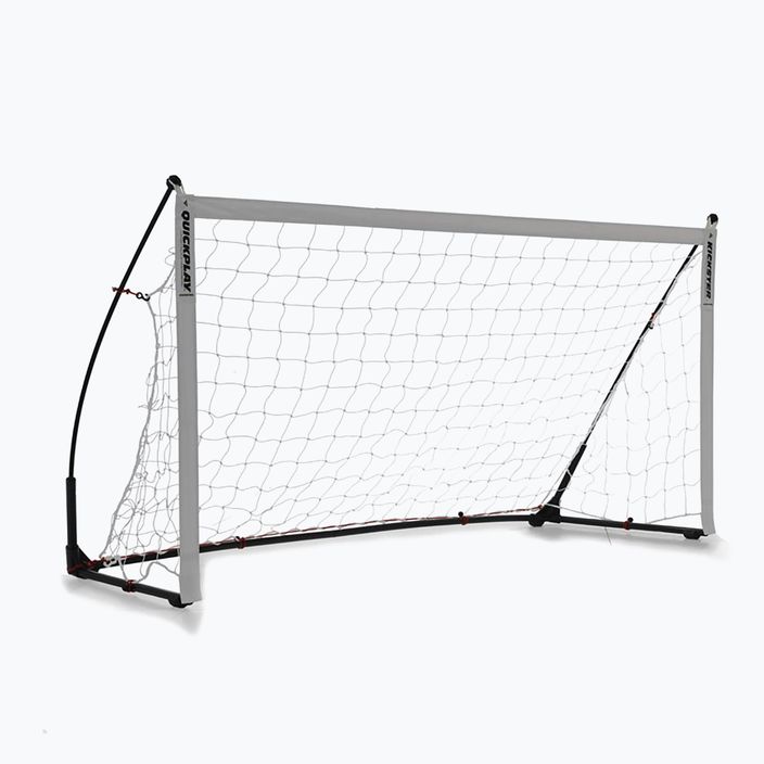 Bramka do piłki nożnej QuickPlay Kickster Elite 200 x 100 cm biała/czarna