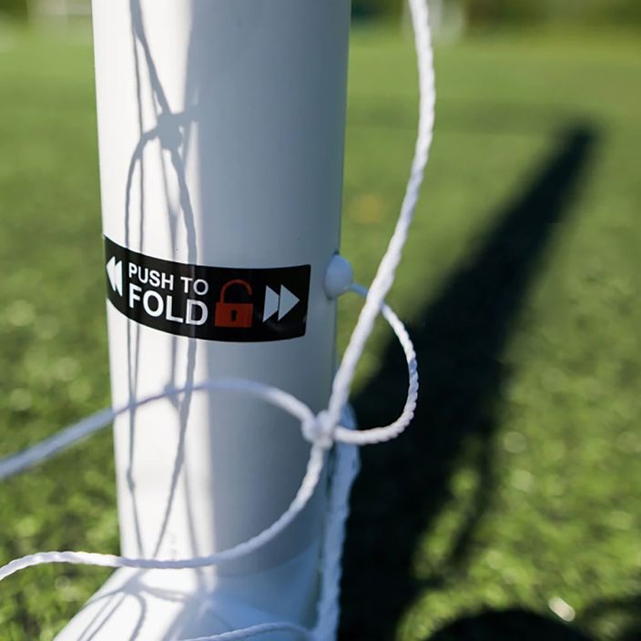 Bramka do piłki nożnej QuickPlay Q-FOLD Goal 300 x 200 cm biały/czarny 4