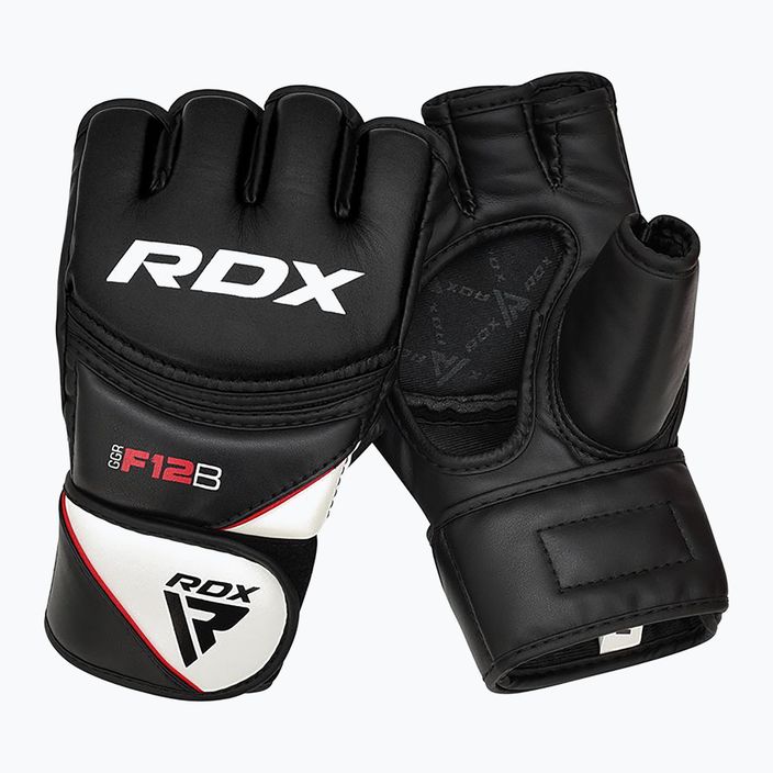 Rękawice grapplingowe RDX Grappling Glove New Model GGRF-12B black 8
