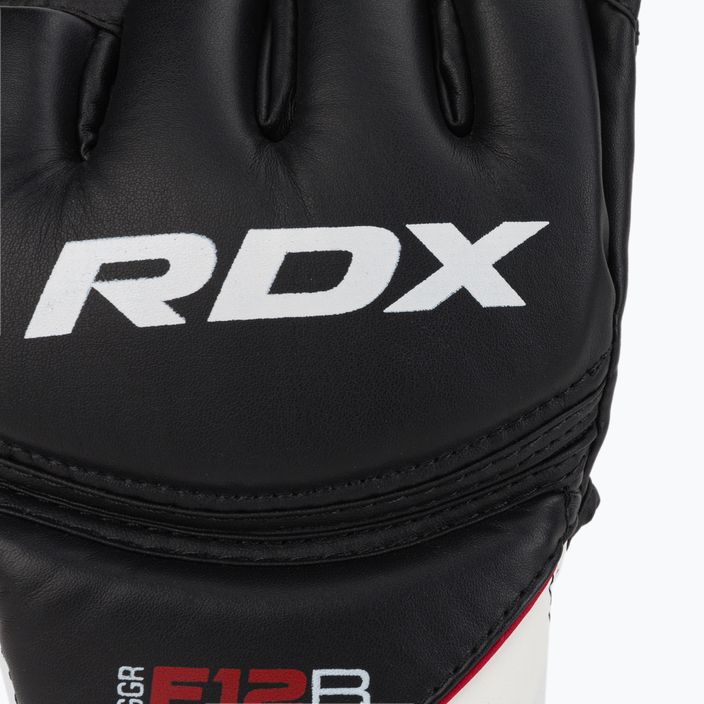 Rękawice grapplingowe RDX Grappling Glove New Model GGRF-12B black 5