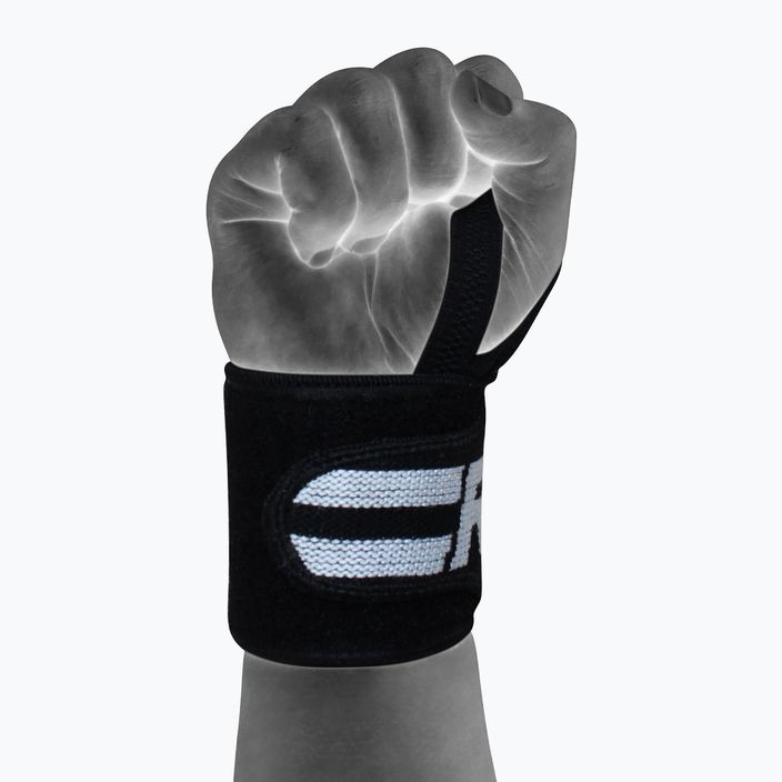 Usztywniacze nadgarstków RDX Gym Wrist Wrap Black Pro black 2