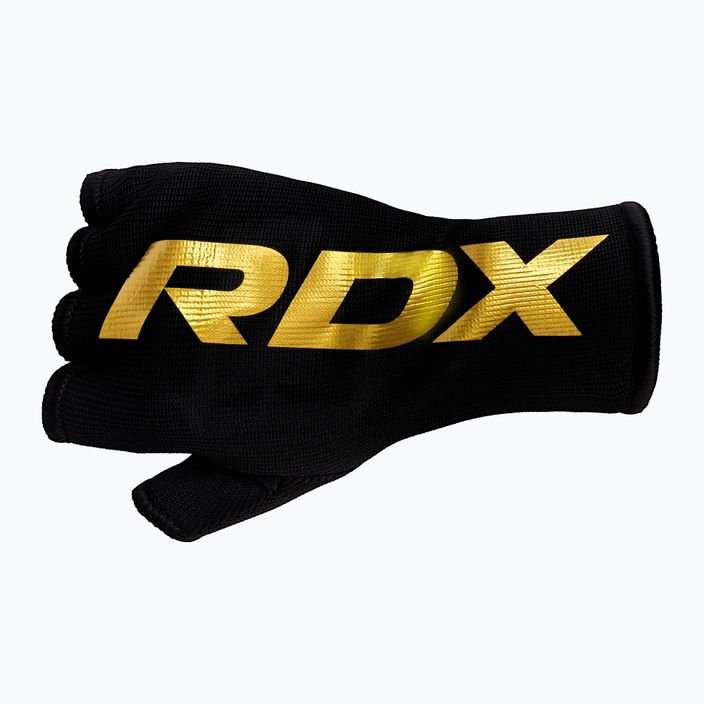 Rękawice wewnętrzne RDX Hosiery Inner black/golden 3