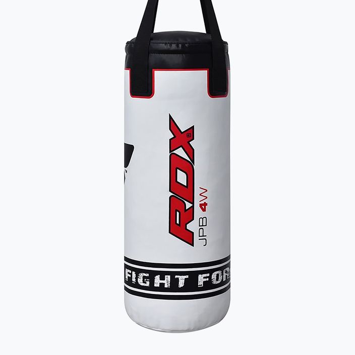 Worek bokserski dziecięcy RDX Punch Bag + rękawice white 2