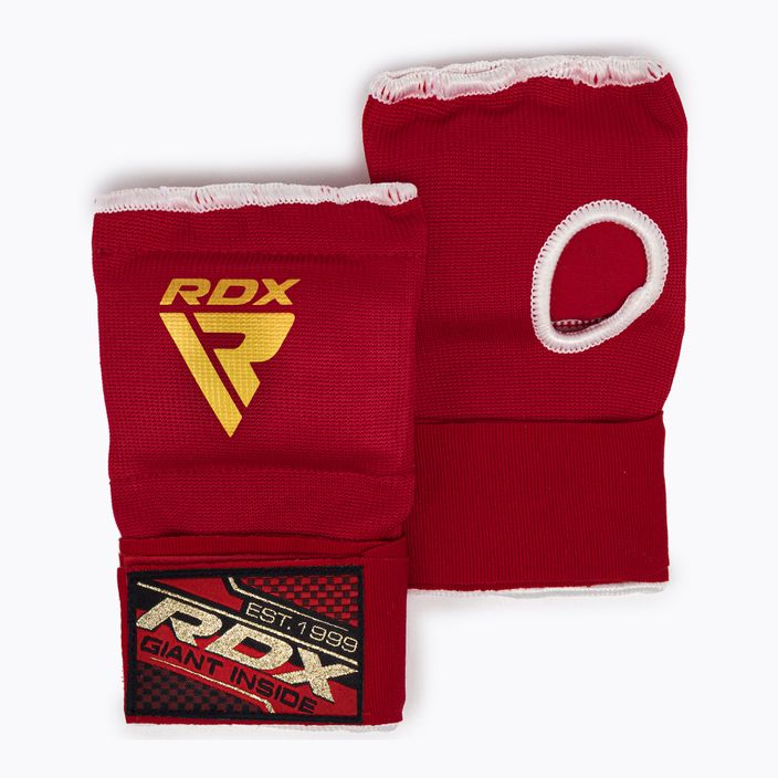 Rękawice wewnętrzne RDX Hosiery Inner Strap red 3