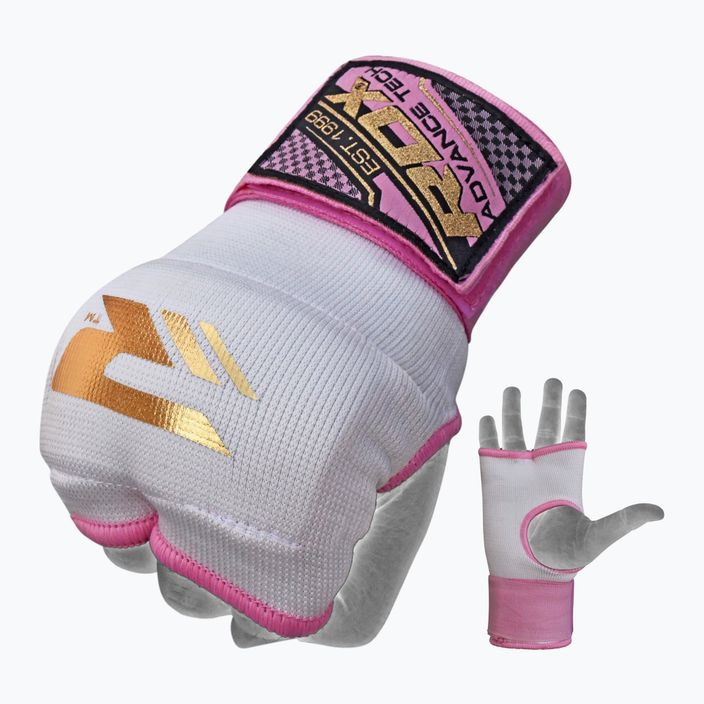Rękawice wewnętrzne damskie RDX Hosiery Inner Strap pink 6