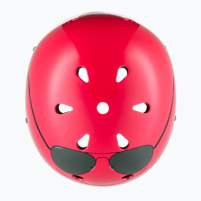 Kask rowerowy dziecięcy Hornit Aviators red 6