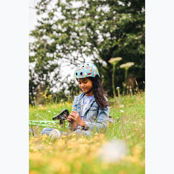 Kask rowerowy dziecięcy Hornit IceCream blue/multicolor 11