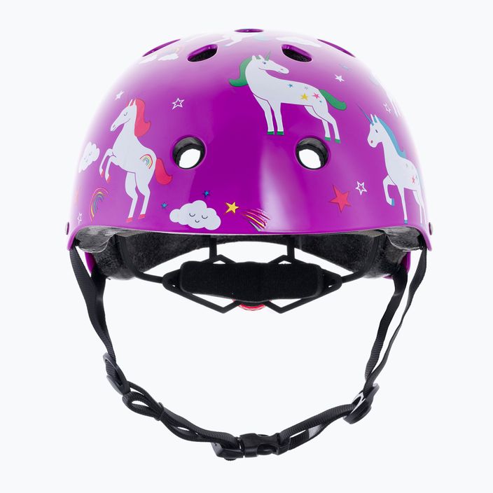 Kask rowerowy dziecięcy Hornit Unicorn purple/white 2