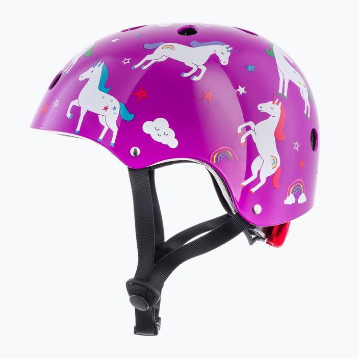 Kask rowerowy dziecięcy Hornit Unicorn purple/white 5