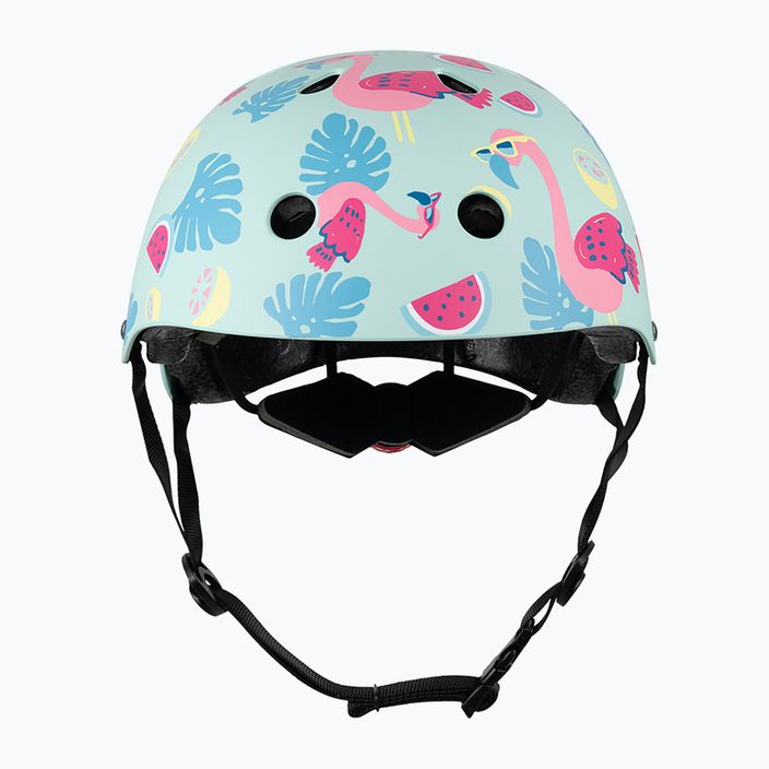 Kask rowerowy dziecięcy Hornit Flaming blue/pink 2