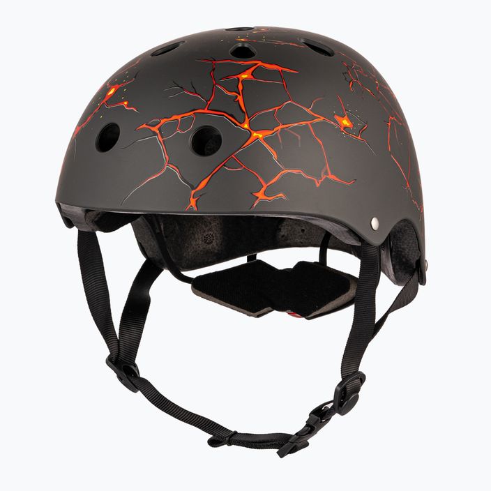 Kask rowerowy dziecięcy Hornit Lava brown