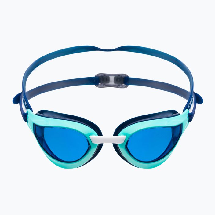 Okulary do pływania ZONE3 Viper Speed Streamline Smoke navy/turquoise/blue 2