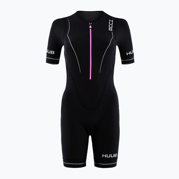 Kombinezon triathlonowy damski HUUB Aura Long Course Tri Suit black/purple 7