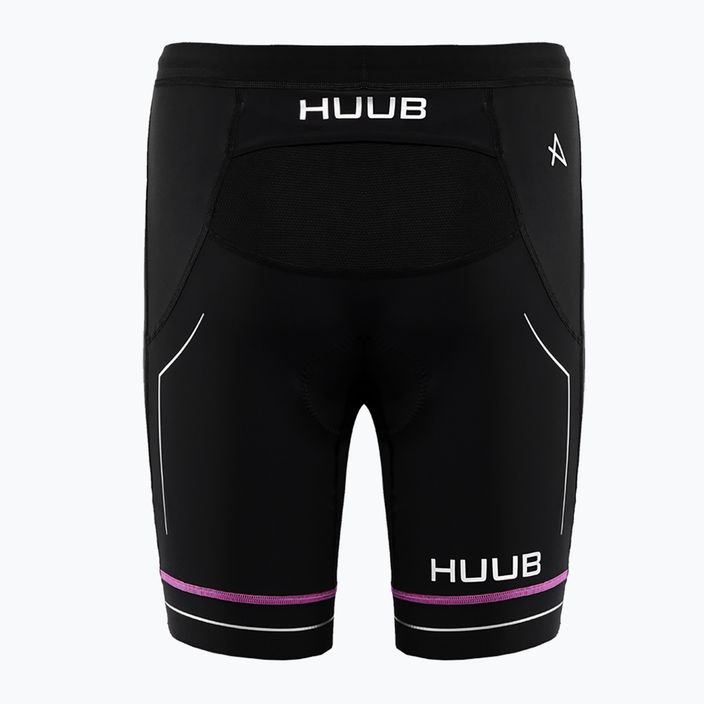 Spodenki triathlonowe damskie HUUB Aura Tri Short black/purple 10