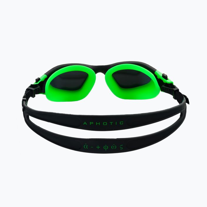 Okulary do pływania HUUB Aphotic Polarised & Mirror green polarised 5