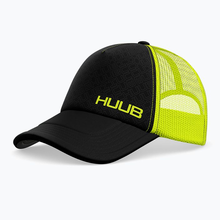 Czapka z daszkiem HUUB Running Baseball fluorescent yellow 5