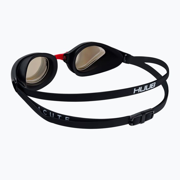 Okulary do pływania HUUB Brownlee Acute black/clear 4