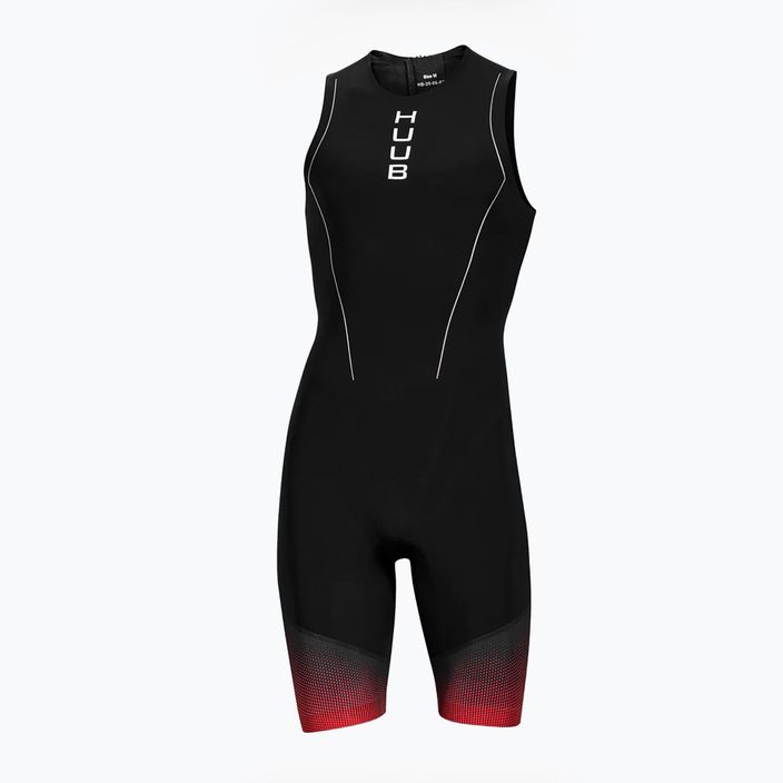 Kombinezon triathlonowy męski HUUB Race Swimskin black/red 2