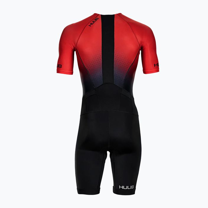 Kombinezon triathlonowy męski HUUB Commit Long Course Suit red/black 9