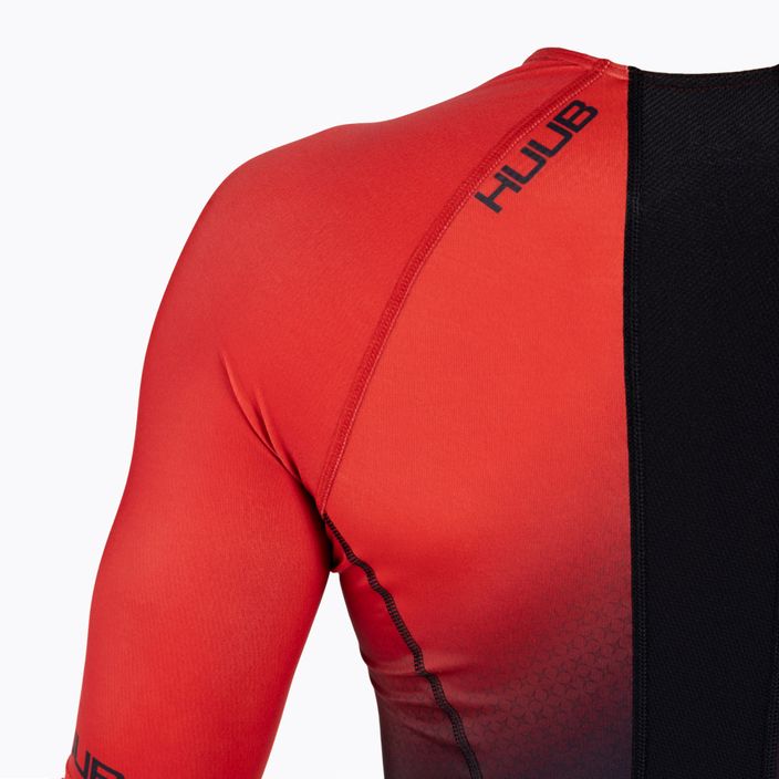 Kombinezon triathlonowy męski HUUB Commit Long Course Suit red/black 6