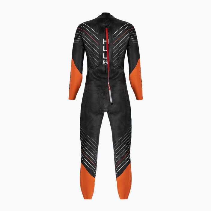 Pianka triathlonowa męska HUUB Araya 2:4 black/orange 2
