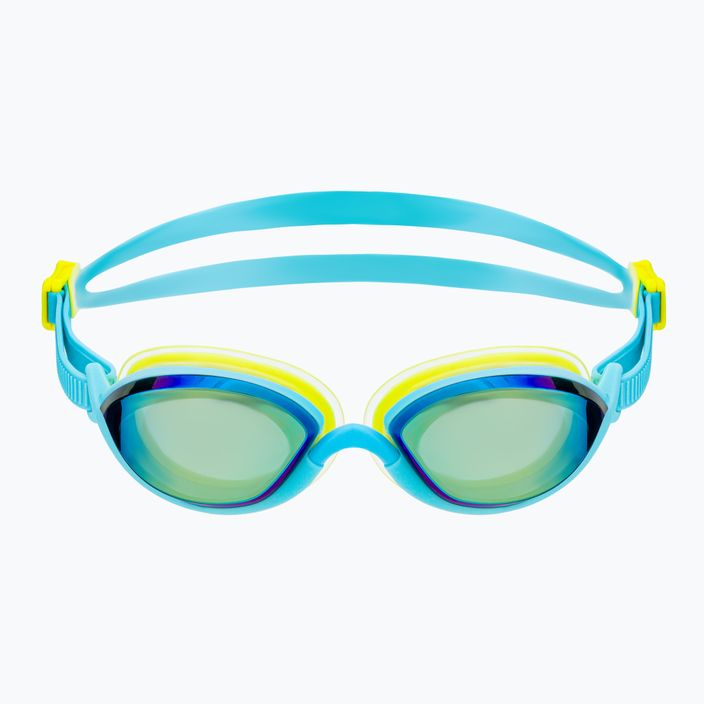 Okulary do pływania HUUB Pinnacle Air Seal aqua/flue yellow 2
