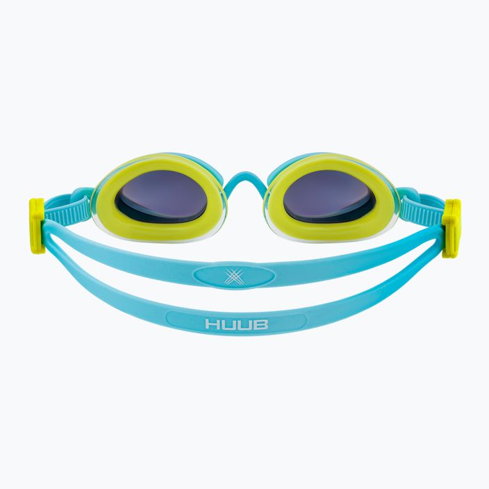 Okulary do pływania HUUB Pinnacle Air Seal aqua/flue yellow 5