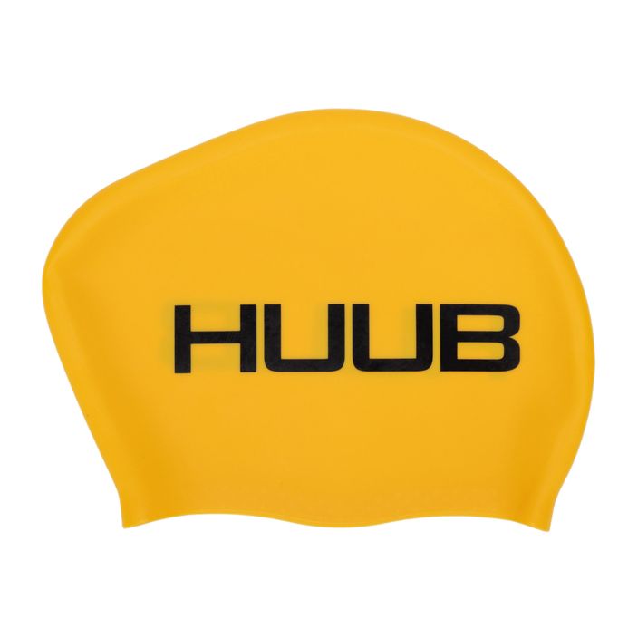Czepek pływacki HUUB Swim Cap Long Hair yellow 2