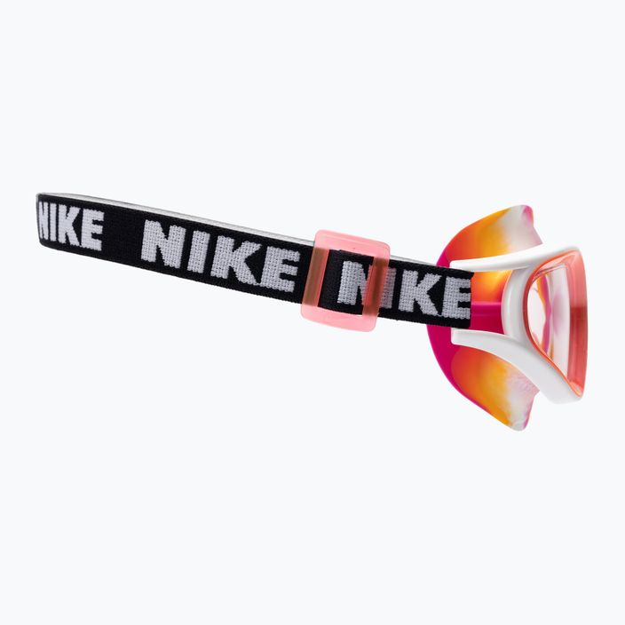 Maska do pływania dziecięca Nike Expanse pink spell 3