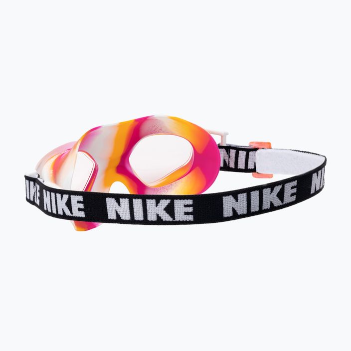 Maska do pływania dziecięca Nike Expanse pink spell 4